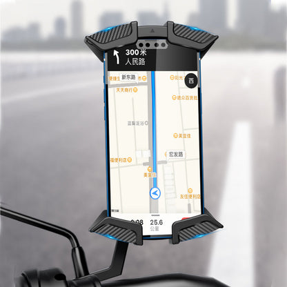 Bicycle Phone Mount Holder Anti Shake Motorcycle Cell Phone Holder Style 1