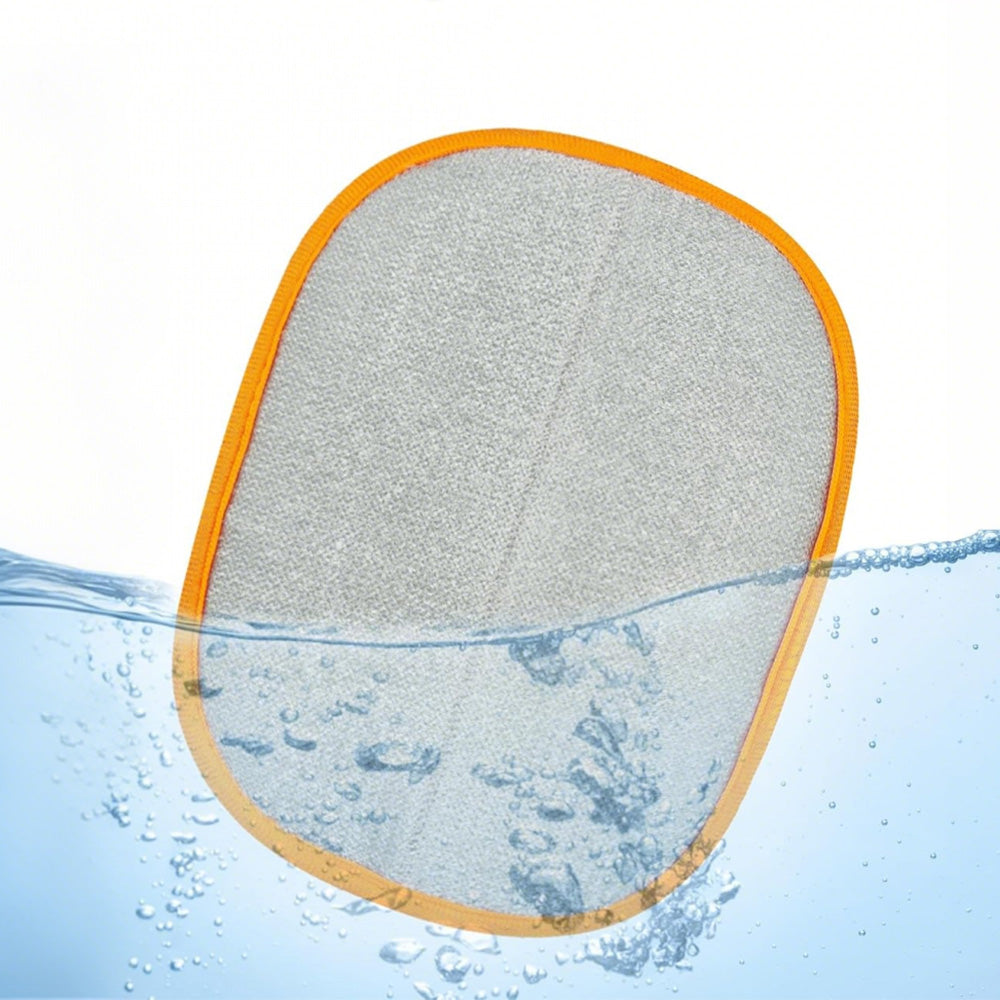 Electrostatic Pet Hair Remover Gloves Reusable Lint Brush for Furniture Car Seats-Orange