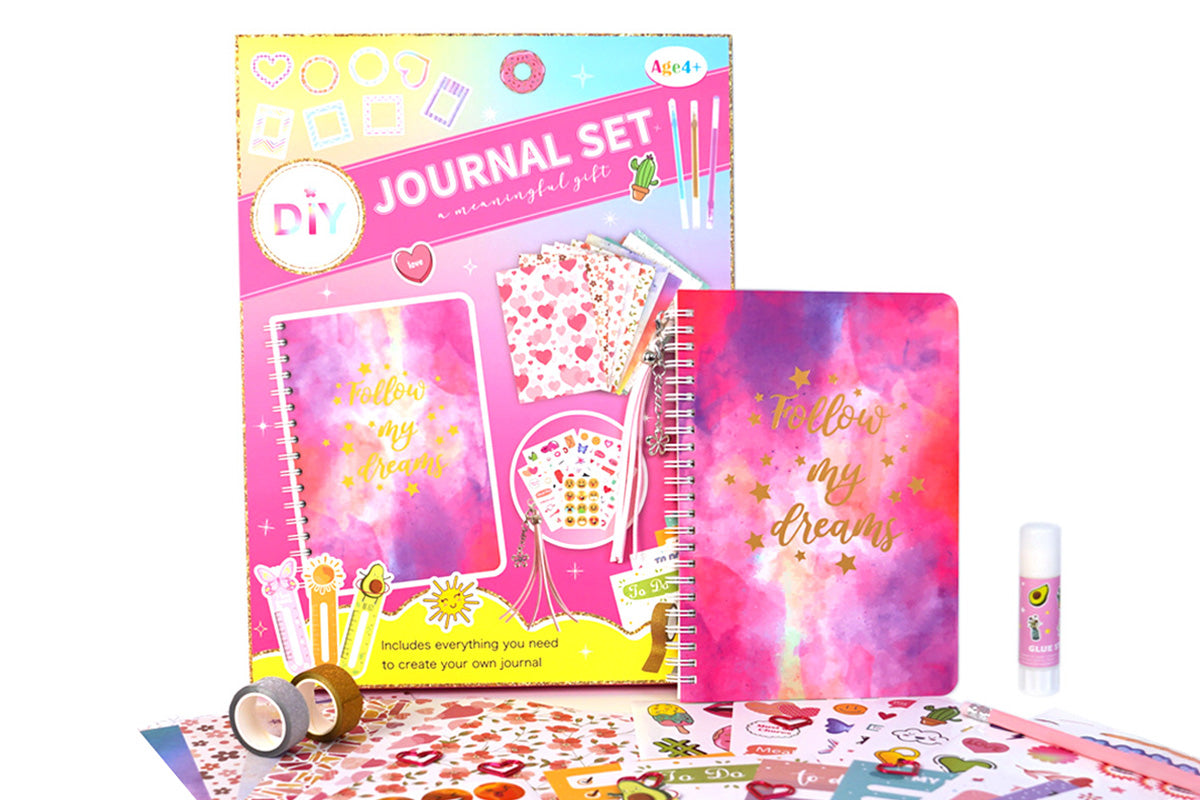 DIY Journal Kit Girls Scrapbook Diary Handbooks Gifts Arts Crafts Supplies