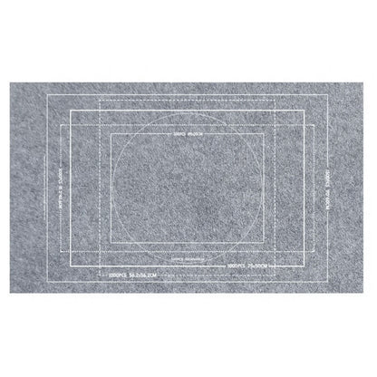 Roll Up Jigsaw Puzzle Mat with 4 Sorting Trays Portable Puzzle Storage Saver Pad for 500- 1500 Pieces Jigsaw Grey