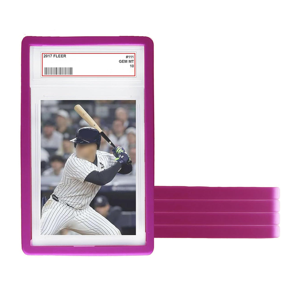 Graded Card Protector Cover for PSA Card Cases Protective Sleeve-Purple