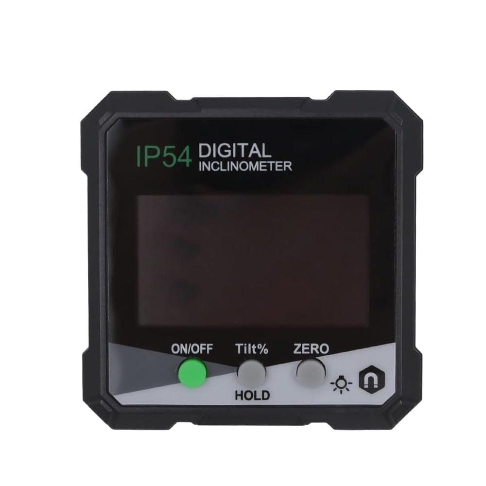 Digital Inclinometer with Metal Surface Attachment LCD Angle Finder with Backlight for Table Saws, Pipes & Vents