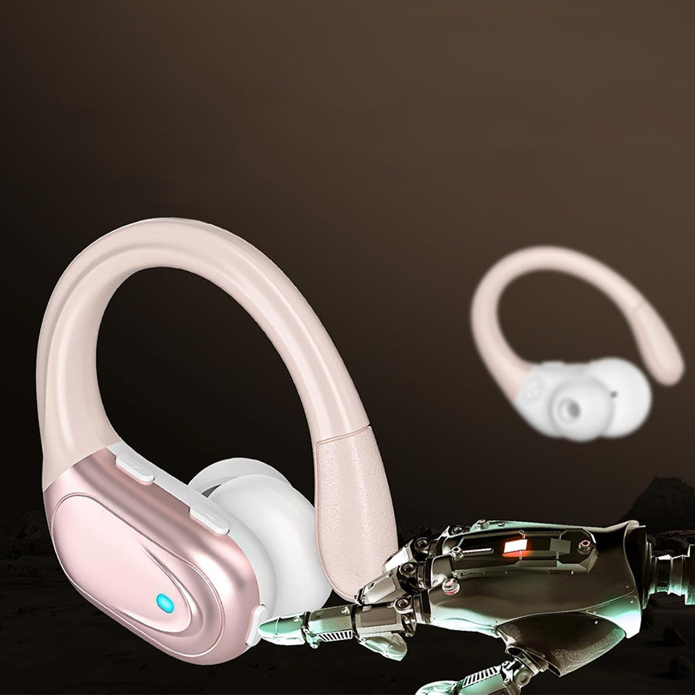 Wireless Earbuds Bluetooth Headphones IPX5 Waterproof Earphones for Workout Running-Rose Gold