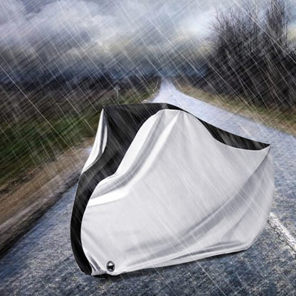 2Pcs 210D Waterproof Bike Cover with Lock Hole for Outdoor Storage