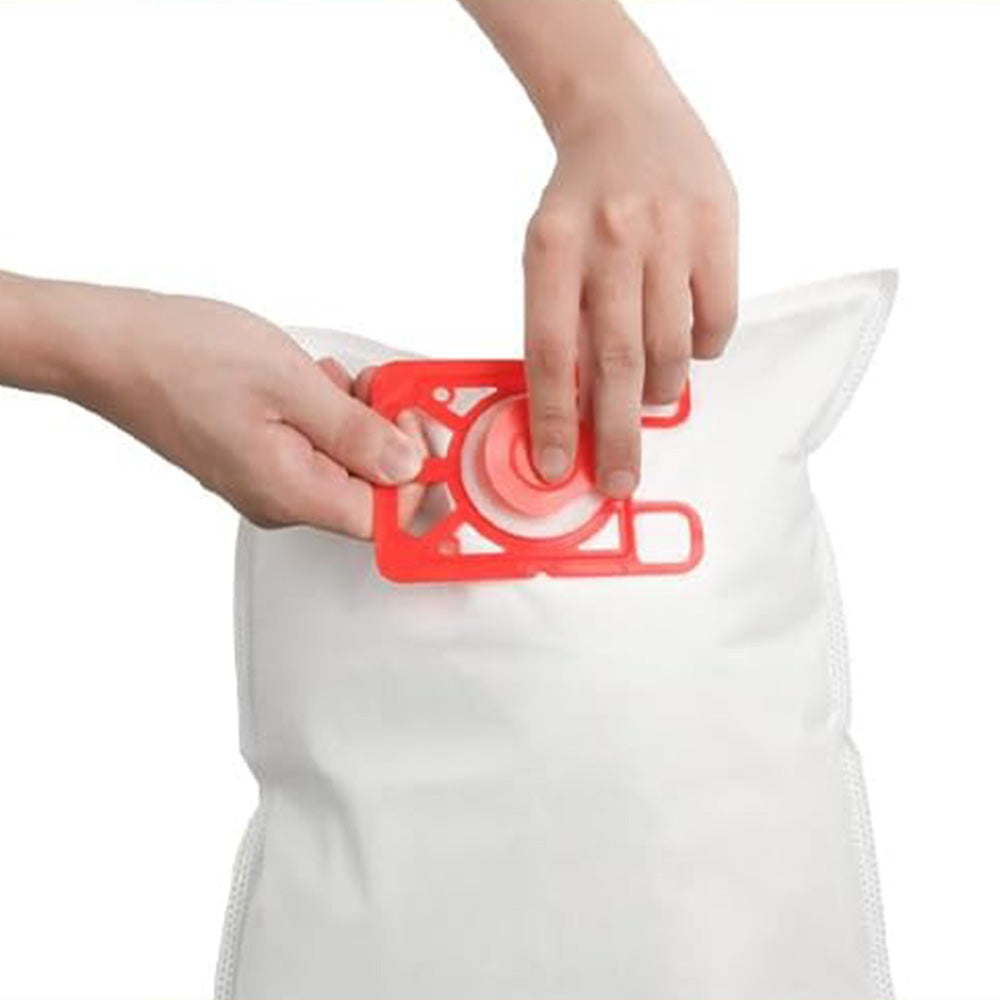 10 Piece Vacuum Dust Bags for Numatic Henry Hetty Harry HVR200 - Red