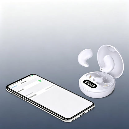 150 Languages AI Translation Earbuds Sleep Earbuds - White