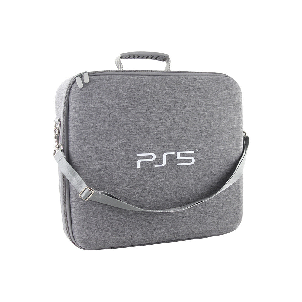 Travel Storage Handbag For PS5 Console Protective Bag Hard Shell Bag For Playstation 5 Digital Carrying Case-Gray