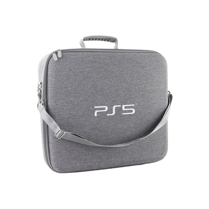 Travel Storage Handbag For PS5 Console Protective Bag Hard Shell Bag For Playstation 5 Digital Carrying Case-Gray