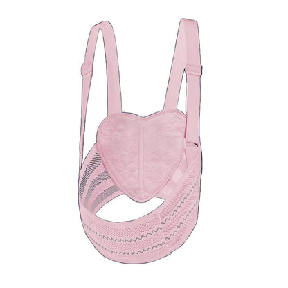 Maternity Belt Back Support Adjustable Abdominal Binder for Pregnancy-Pink