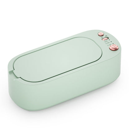 45KHz Ultrasonic Jewelry Cleaning Machine for Jewelry Eyeglasses Rings Green