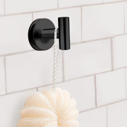 4 Pcs Bathroom Hardware Set Stainless Steel Wall Mounted Accessories-Black