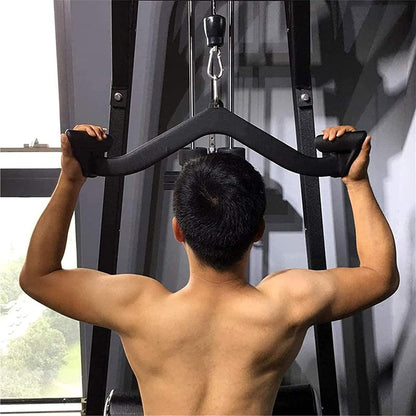 58cm Back Exercise Pulley Attachment Lat Pulldown Handle for Cable Machine Home Gym
