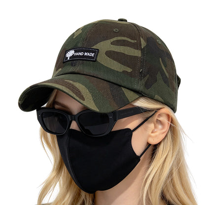 2 In 1 Adjustable Duckbill Hat Eye Shade Baseball Cap Green