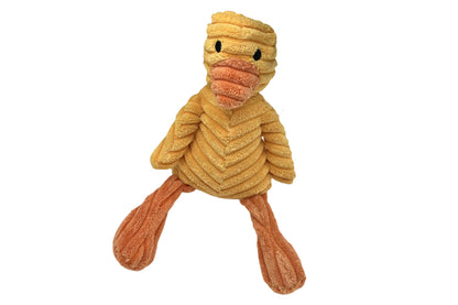 Cute Pet Dog Chew Toy Squeaker Squeaky Soft Plush Play Sound Puppy Teeth Toy-Duck