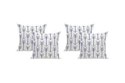 4Pcs 45X45CM Linen Geometric Throw Pillow Cushion Cover ST4