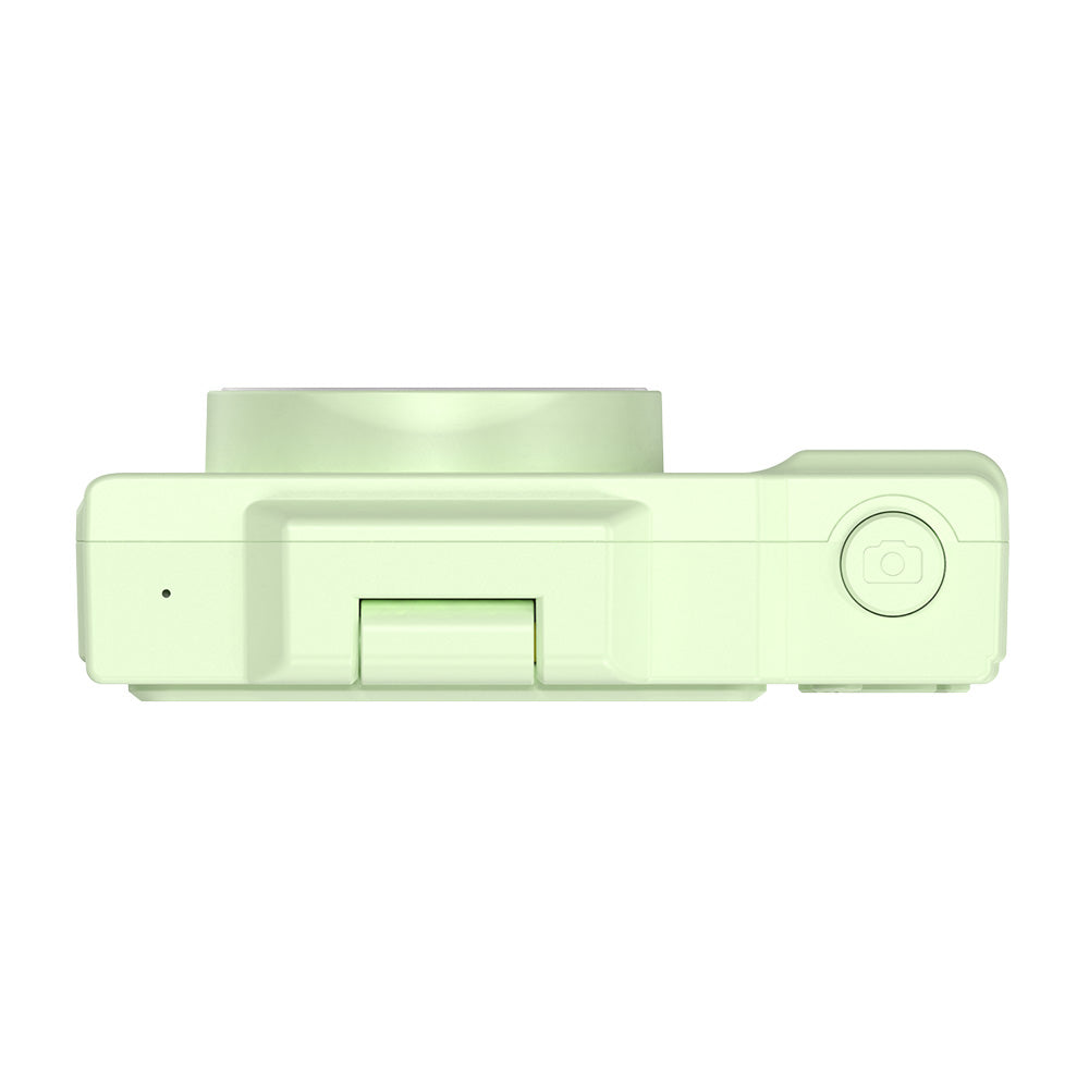 16X Zoom Digital Camera 180 Degree Flip Screen Autofocus Video Camera with 32G Memory Card Green