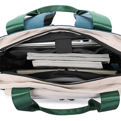 2-in-1 Laptop Tote Backpack Convertible Daypack with USB Charging Port for Work Travel Green