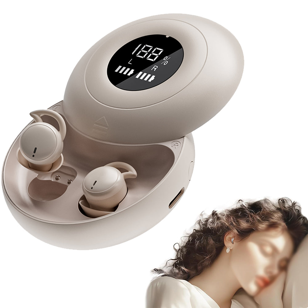 Noise Reducing Sleeping Earbuds-White