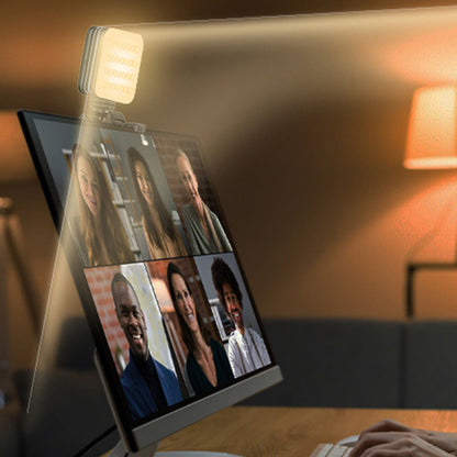 RGB Photography Selfie Fill Light Porable Adjustable Camera Light for Recording/Live