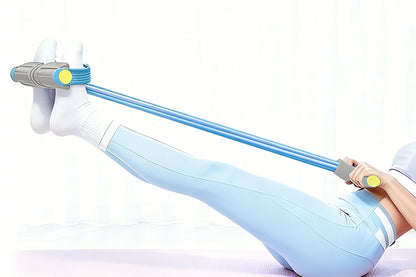 6 Tube Pedal Resistance Band - Blue