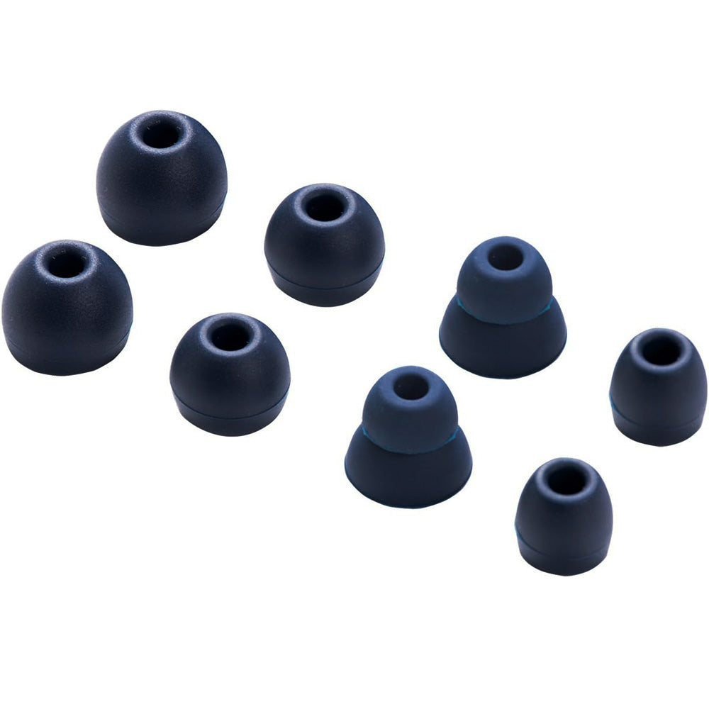 Replacement Silicone Ear Tips Earbuds for Beats Flex X Powerbeats Pro-navy