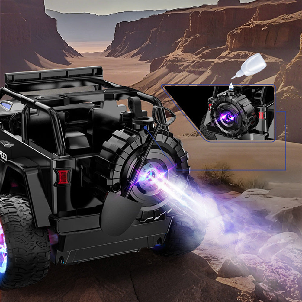 Remote Control Car Rechargeable Off Road Truck - Black