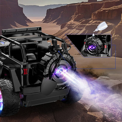 Remote Control Car Rechargeable Off Road Truck - Black