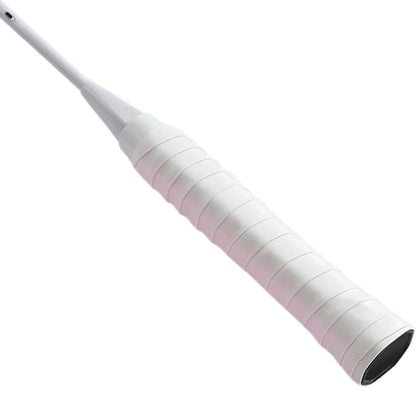 10Pcs Tennis Racket Grip Tapes PU Anti-Slip Overgrip Badminton Pickleball-White