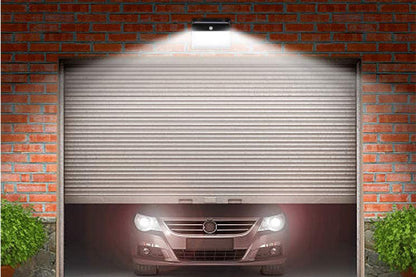 2Pcs LED Solar Motion Sensor Outdoor Security Wall Lamp