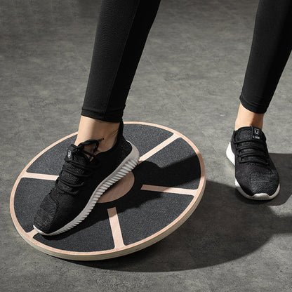 Non-Slip Balance Board Wooden Rocker Board Wobble Boards Yoga Exercise Balance Training Equipment