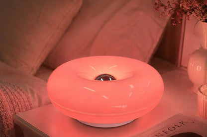 Donut Table and Wall Lamp with Touch Dimming - Pink