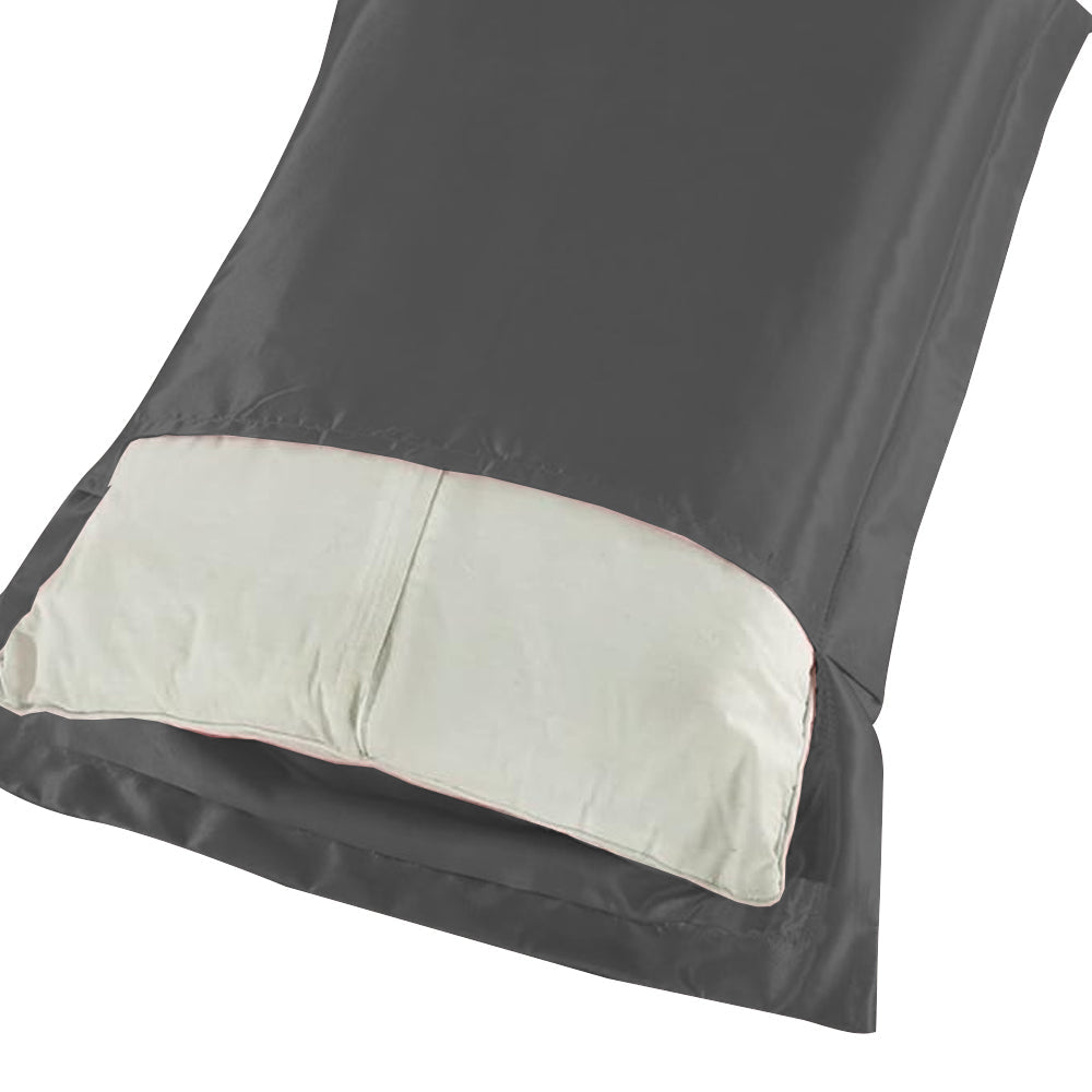 48x74cm Smooth Satin Pillowcase Solid Color Soft Bedding Pillow Cover