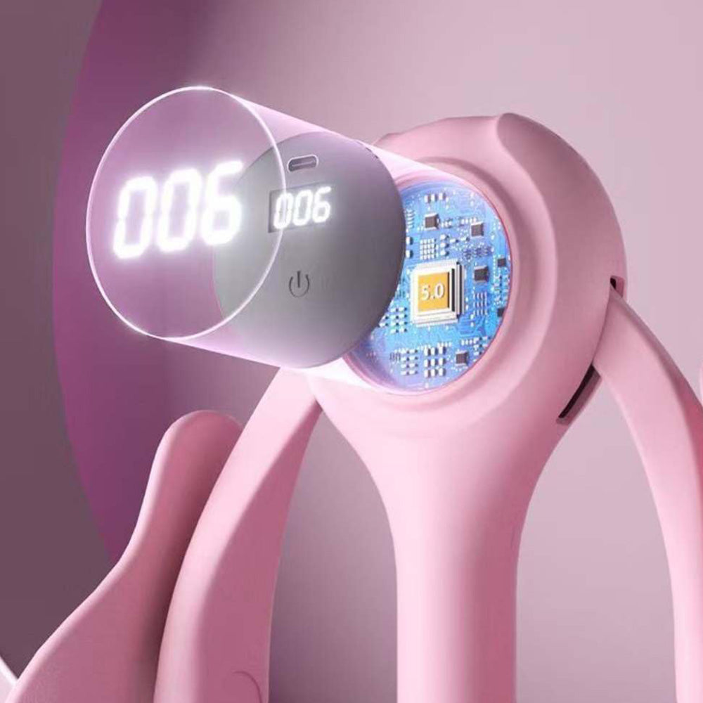 Thigh & Pelvic Trainer with Smart Counter ââ‚?Pelvic Floor Exercise Device Pink