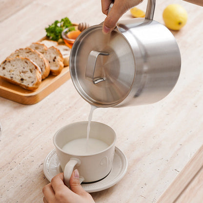 2L Stainless Steel Oil Filter Pot Versatile Oil Strainer Vessel Container Jug Storage Canwith Fryer Basket