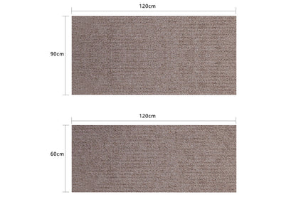 Anti-Slip Office Chair Mat - Brown