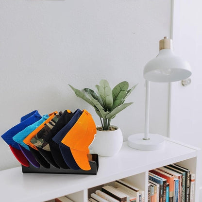 Baseball Caps Storage Stand Acrylic Freestanding Hat Rack Display Stand Holder Black