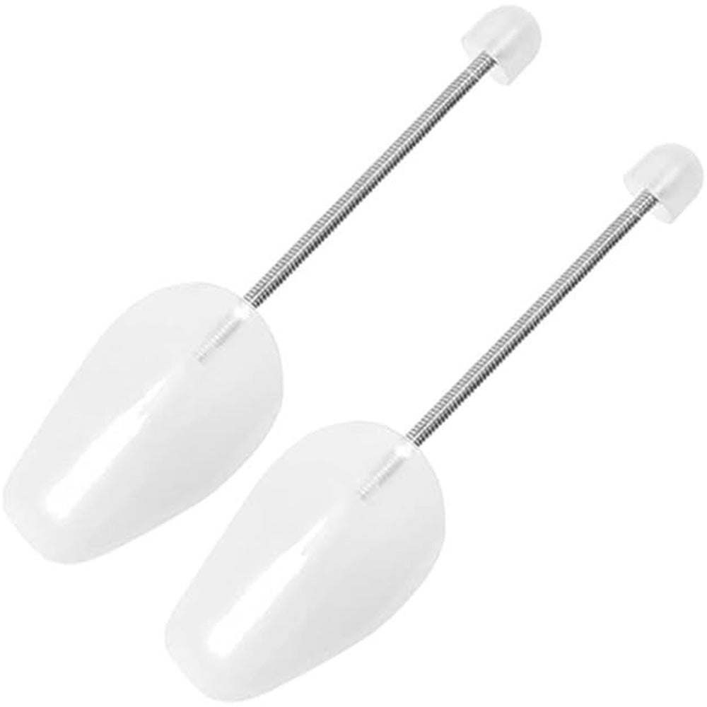 5 Pairs Adjustable Plastic Shoe Trees Shoe Stretcher For Men And Women-White