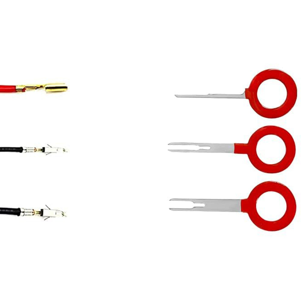 238Pcs Car Trim Removal Tool Kit Universal Clip Set with Fastener Removers for Auto Marine Home Repairs Red