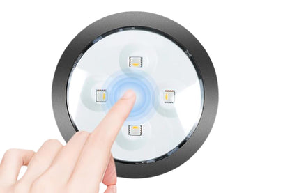 3 Piece Wireless Art Display Picture Lights - Black