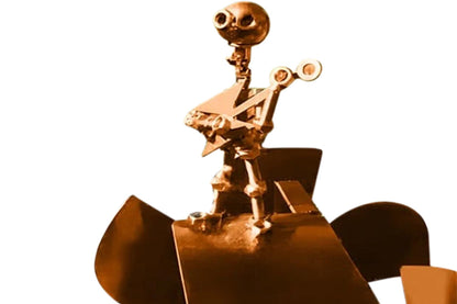 Handmade Drummer Windmill Metal Rock Band Windmill for Yard Lawn Garden Patio Decor -Guitar-Shaped Windmill