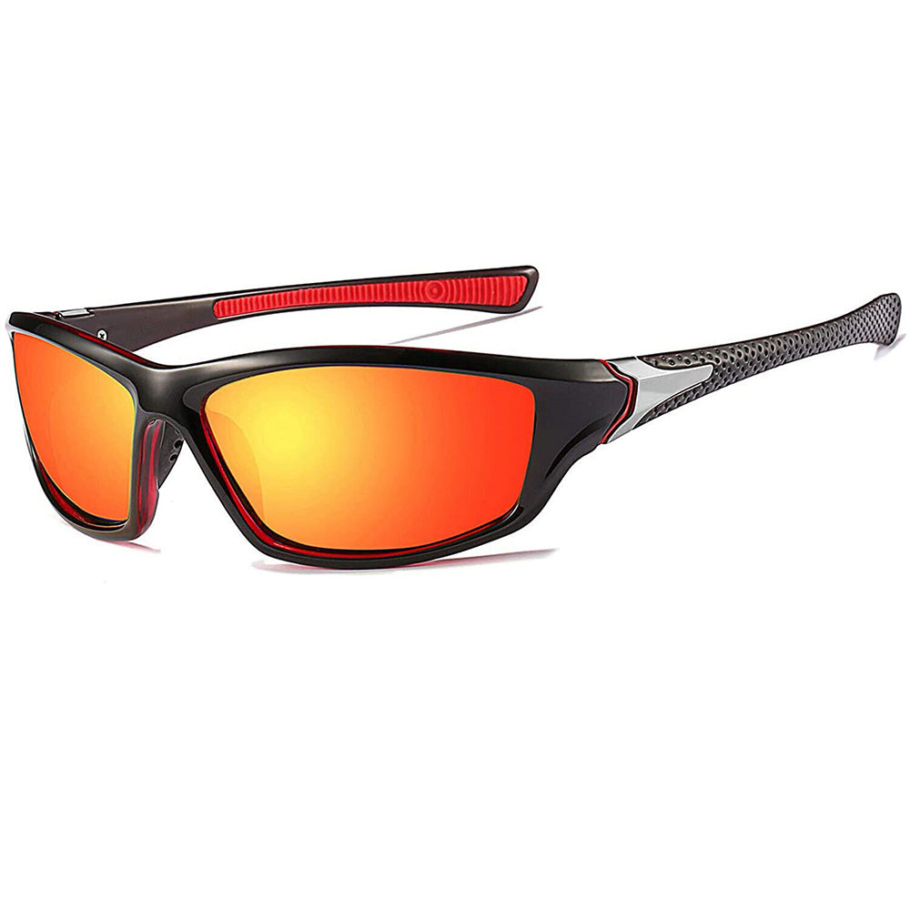 Polarized UV Sunglasses ââ‚?Sports & Fishing Glasses for Travel Outdoors Red