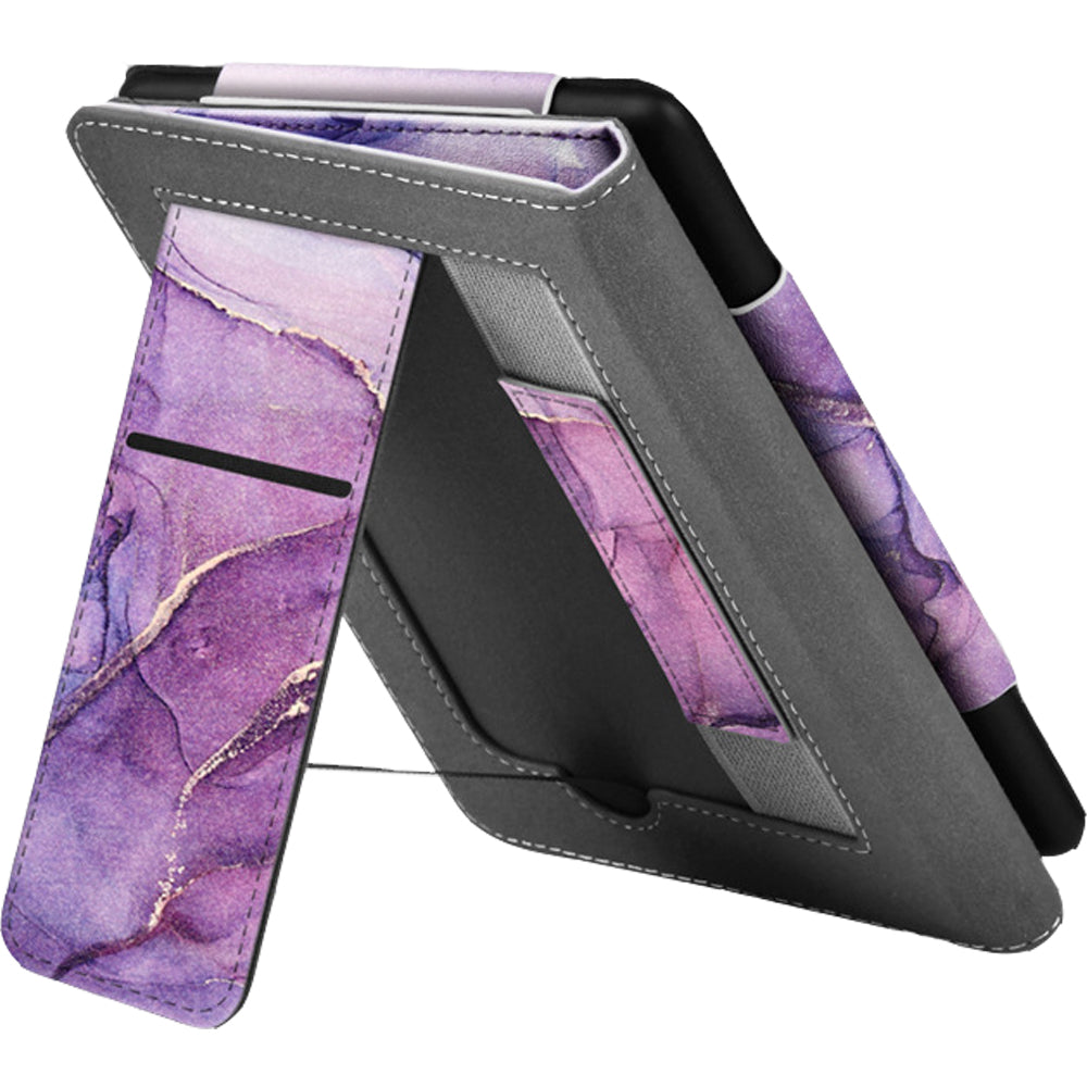 Case for Kindle Paperwhite 6 with Hand Strap Stand 7 Inch-Purple