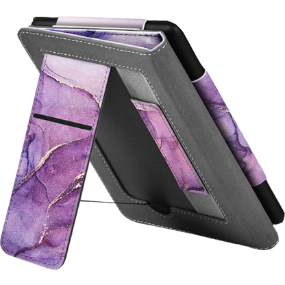 Case for Kindle Paperwhite 6 with Hand Strap Stand 7 Inch-Purple