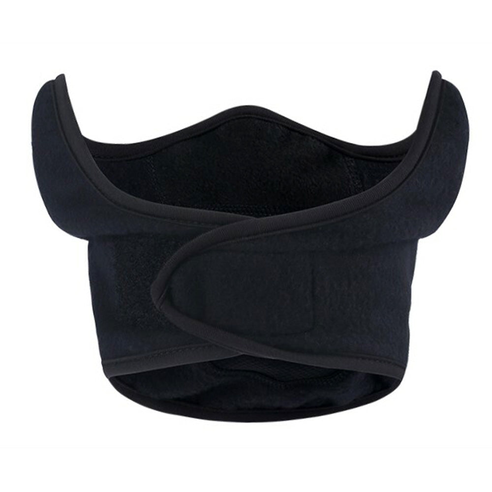2Pcs Balaclava Winter Ski Mask Windproof Thermal Fleece Face Mask for Outdoor Sports Black