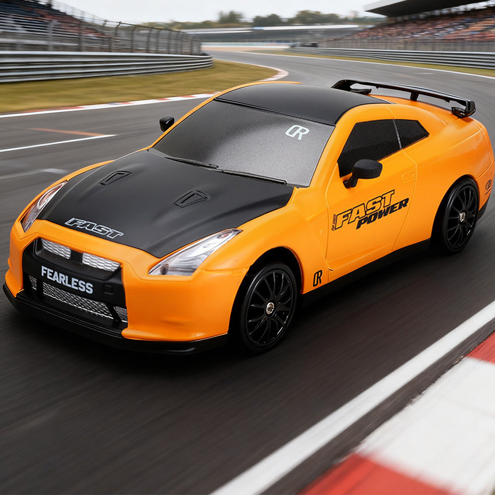 1/24 2.4GHz RC Drift Car 4WD High Speed Remote Control Racing Vehicle Orange