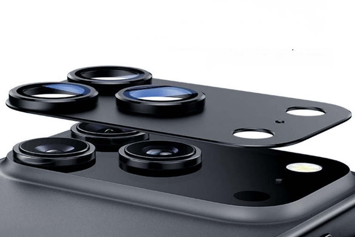 Replacement iPhone 17 Camera Lens Protector Full Coverage-Black