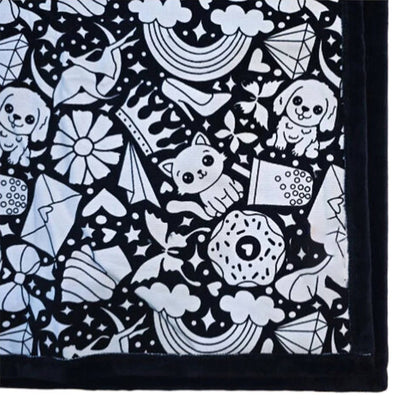 Washable DIY Coloring Blanket for Adults - Style 2