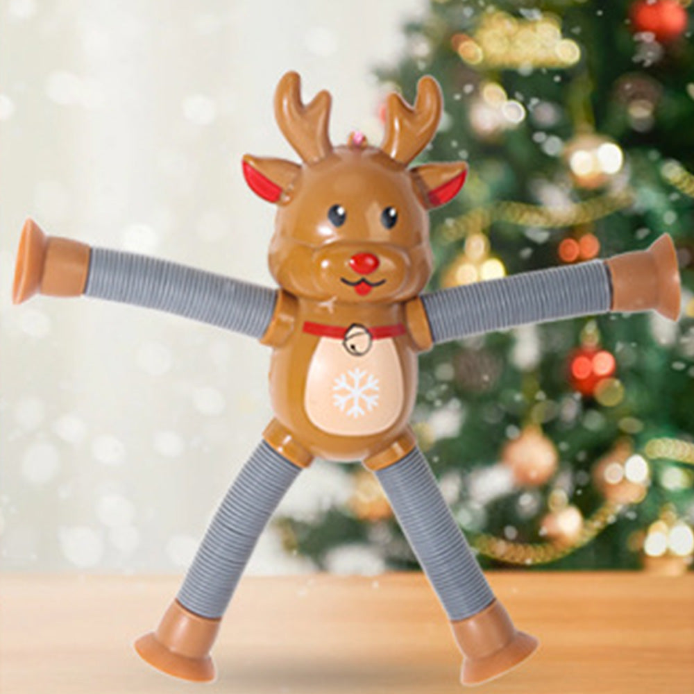 4Pcs Suction Cup Pop Tubes Stretchy Sensory Fidget Toys for Kids Style 2