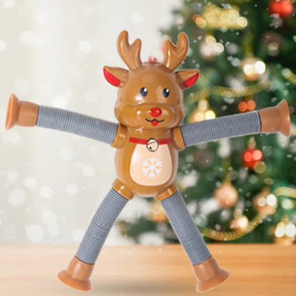 4Pcs Suction Cup Pop Tubes Stretchy Sensory Fidget Toys for Kids Style 2