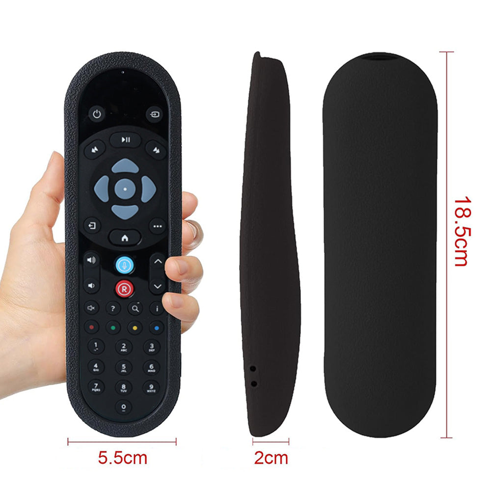 Remote Control Shockproof Cover for Sky Q Protective Silicone Case-Black